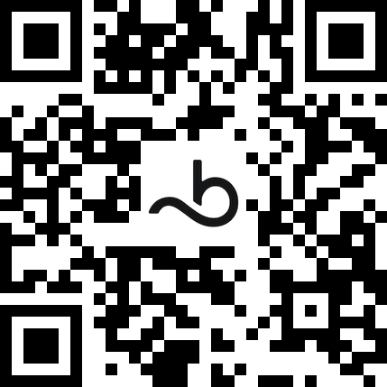 QR code linking to the Glitter and Shine Booksy booking page